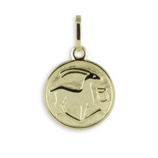 Sternzeichen Anhänger, Echt Gold 333(8 Karat), Kostenlose Gravur