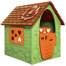 Dohany Spielhaus grün Kinderspielhaus Gartenhaus Indoor Outdoor +2J