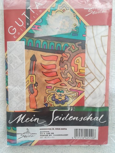 Seidenschal pongé 180 cm - seidenschal,