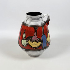 Vase bauchig Vintage wohl 60er