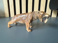 Schleich Smilodon - Säbelzahntiger 2002 Dinosaurier Urzeittiere