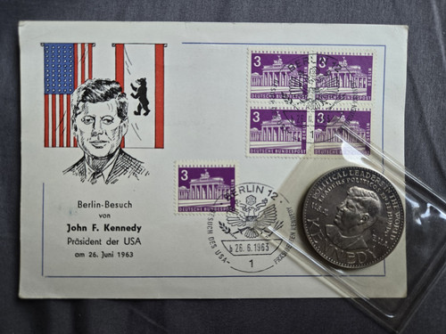 Numisbrief john kennedy - numisbrief,