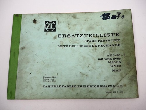 Orig 2 getriebe - 6-80/2, mit