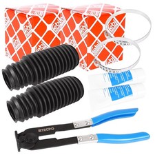 2x FEBI LENKUNG MANSCHETTE