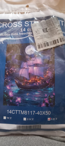 Stickpackung schiff mystisch - stickpackung,