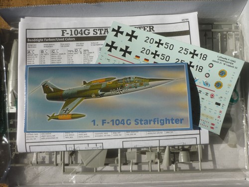 Revell 104g starfighter - f-104g,