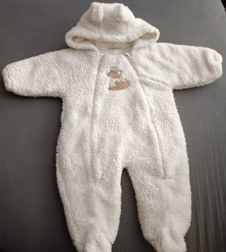 Playshoes baby fleece overall - baby, fleece-overall