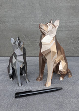 Deutscher Schäferhund Design Skulptur Geschenkidee Hundeliebhaber
