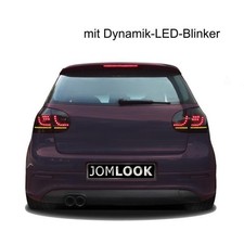 New Design LED Rückleuchten schwarz mit Dynamik Blinker passend für VW Golf 5 Bj