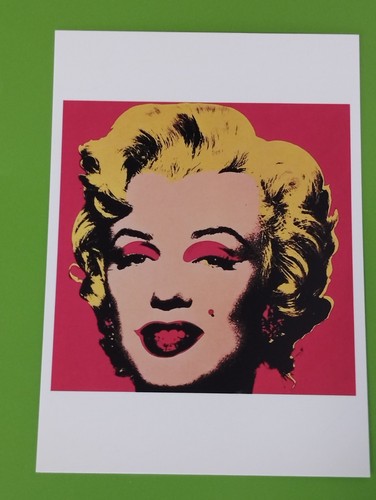 Andy warhol postkarte - postkarte, aus