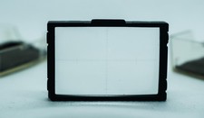 Einstellsheibe S / Focusing Screen S für Minolta XM /XK / X-1: Fadenkreuz