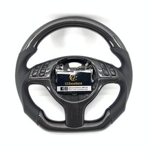 Für 1998-2005 BMW E46 M3 3 series M5 E39 Brauch Real Carbonfas Leder Lenkrad