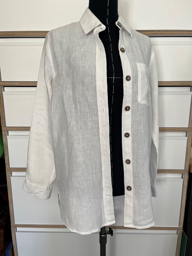 100 leinen hemd bluse - %,
