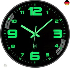 Warminn Wanduhr Leuchtend