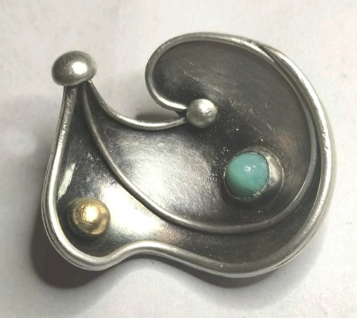 Designer brosche mit grünem - designer,