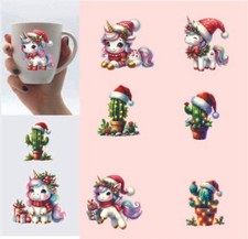 9x gemischte Weihnachtskaktus