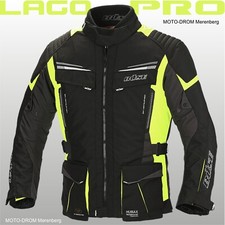 -30% Büse Motorradjacke Lago Pro - gelb -  wasserdichte Touren Jacke UVP 199,95€