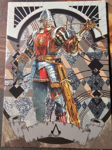 Assassin creed memorial card - assassin's,