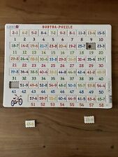 Puzzle Mathe Minusaufgaben/ Subtrahieren von Larsen