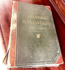 Andrees Handatlas 1896 | alte Zeitungen 1899-1932 | Burenkrieg | 1. WK | Weimar