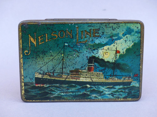 Alte zigarettendose nelson - zigarettendose,
