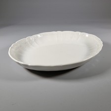 KPM Berlin: Dekor Rocaille * weiß * Schale * oval * 26cm x 21cm * TOP *