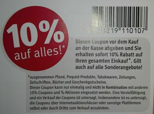 Rossmann coupons gültig - 24,