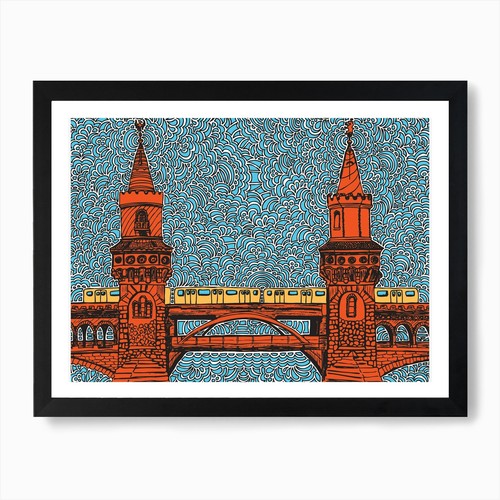 Berlin oberbaumbrücke - berlin,