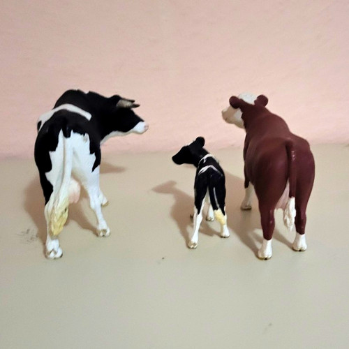 3er set kuh dekofiguren - kuh,