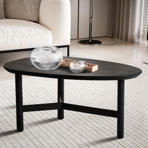 Couchtisch 80cm nierenförmig