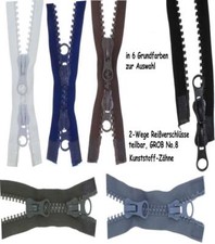 ZWEIWEGE Reißverschluss 2-PZG