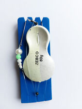 Zebco Meeresvorfach 90cm Flatty Teaser Inline Rig Plattfisch-Rig Buttlöffel 80g