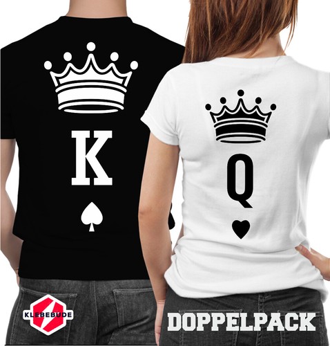 Pärchen set king queen könig - pärchen,