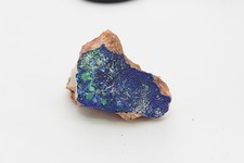 Azurit mit Malachit aus