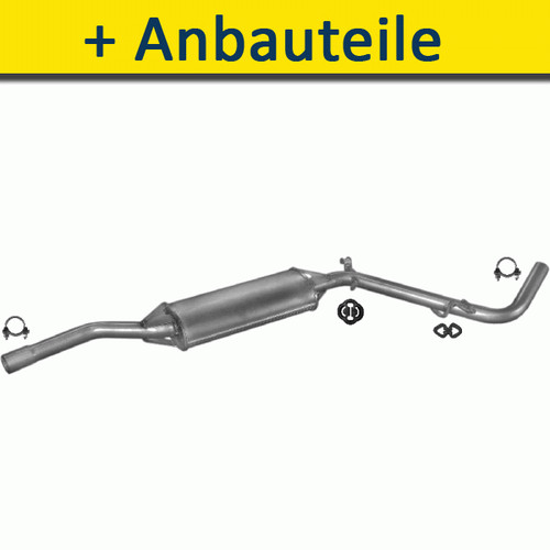 Mittelschalldämpfer mit