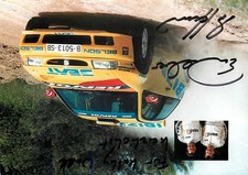 Manfred Hiemer Seat Ibiza GTI Kit Car Autogrammkarte Rallye WM 1996