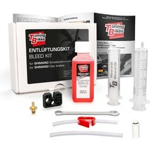 TB Entlüftungskit für Shimano Scheibenbremsen - komplettes Set mit Mineralöl