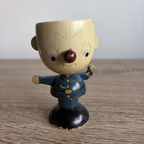 Vintage handbemalter holz - vintage,