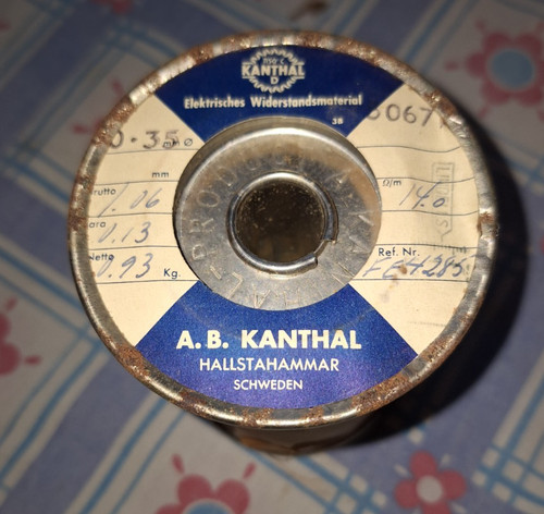 Kanthal dsd 35mm ω m - kanthal, Ω/m