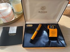 Fountain Pen Aurora Sole LE 5126/7500 Medium 18k with Box & Accessories