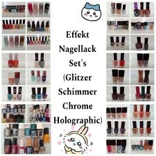 Effect Nagellack Set's zum aussuchen (Glitzer, Schimmer, Chrome, Metals, Holo)