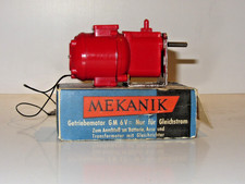 MEKANIK Baukasten-Getriebemotor, 5 Gänge 1950er, Funktion geprüft , OVP
