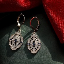 Ohrringe Silber Dormeuse Stil