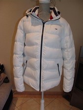 ▀▄▀▄▀ Tommy Jens - Hilfiger - Winterjacke Mantel Jacke - Gr. L - weiß ▀▄▀▄▀