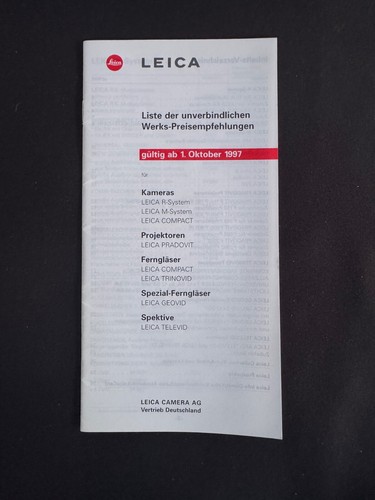 A0733 leitz leica preisliste - #a0733-leitz,