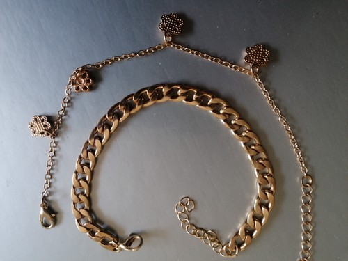 Zwei armbänder modeschmuck - zwei,