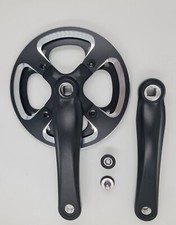 Kurbelgarnitur 1 fach Vierkant 42 Zähne Schwarz 170 mm Armlänge NEU!