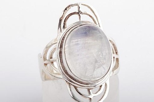 Bergkristall ring 925 sterling - bergkristall,