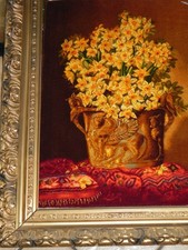 Perserteppich "Tabriz" sehr feiner Qualität 37x50cm Bilderteppich Handgeknüpft o