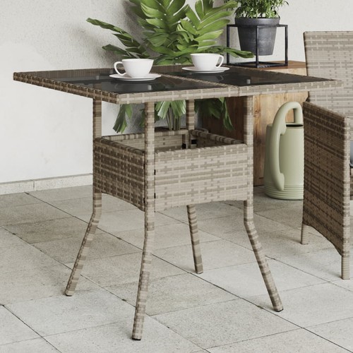 Vidaxl gartentisch mit - gartentisch,